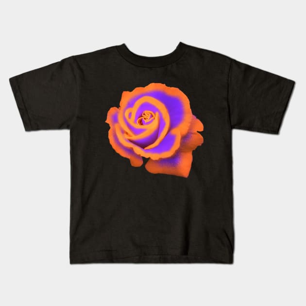 Halloween Roses Kids T-Shirt by dogbone42